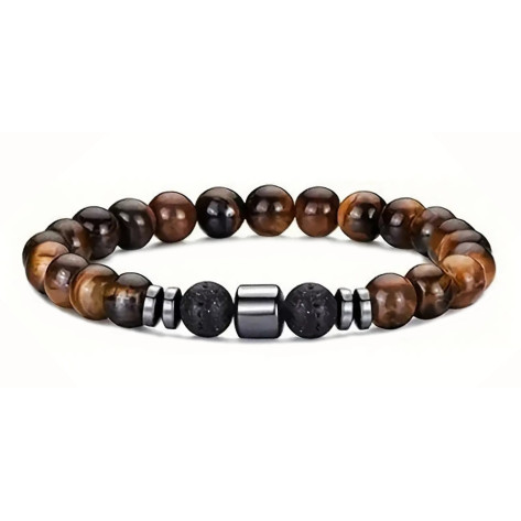 Мъжка гривна Tiger Eye